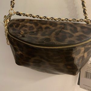 Steve Madden Animal Print Convertible Belt Bag